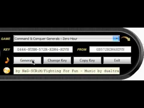 Command and conquer zero hour key code generator download